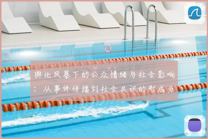 舆论风暴下的公众情绪与社会影响:从事件传播到社会共识的形成分析