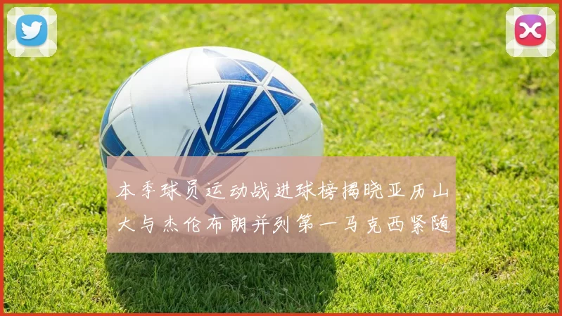 本季球员运动战进球榜揭晓亚历山大与杰伦布朗并列第一马克西紧随其后